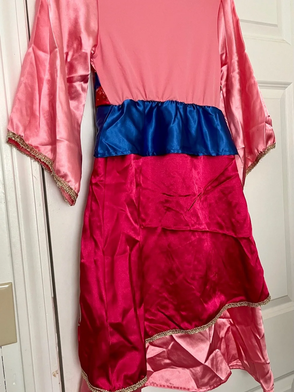 Disney Mulan Pink and Teal Costume Dress